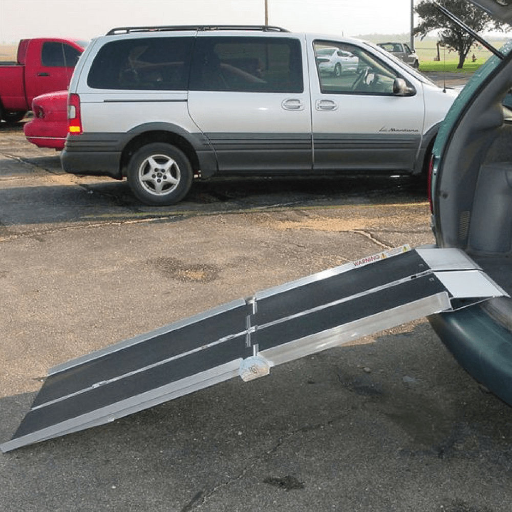 PVI Aluminium Multi-Fold Rear Door Wheelchair Van Ramp - PVI - Ramp Champ
