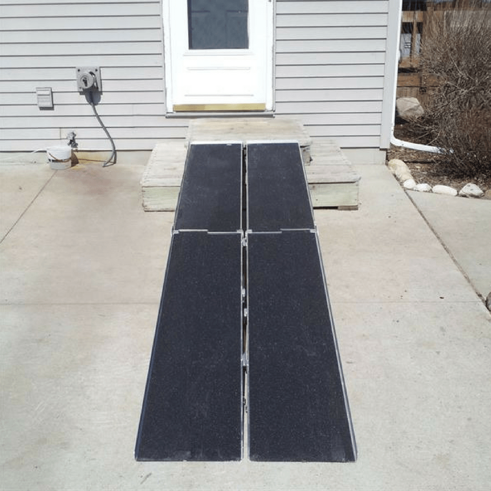 PVI Aluminium Multi-Fold Rear Door Wheelchair Van Ramp - PVI - Ramp Champ