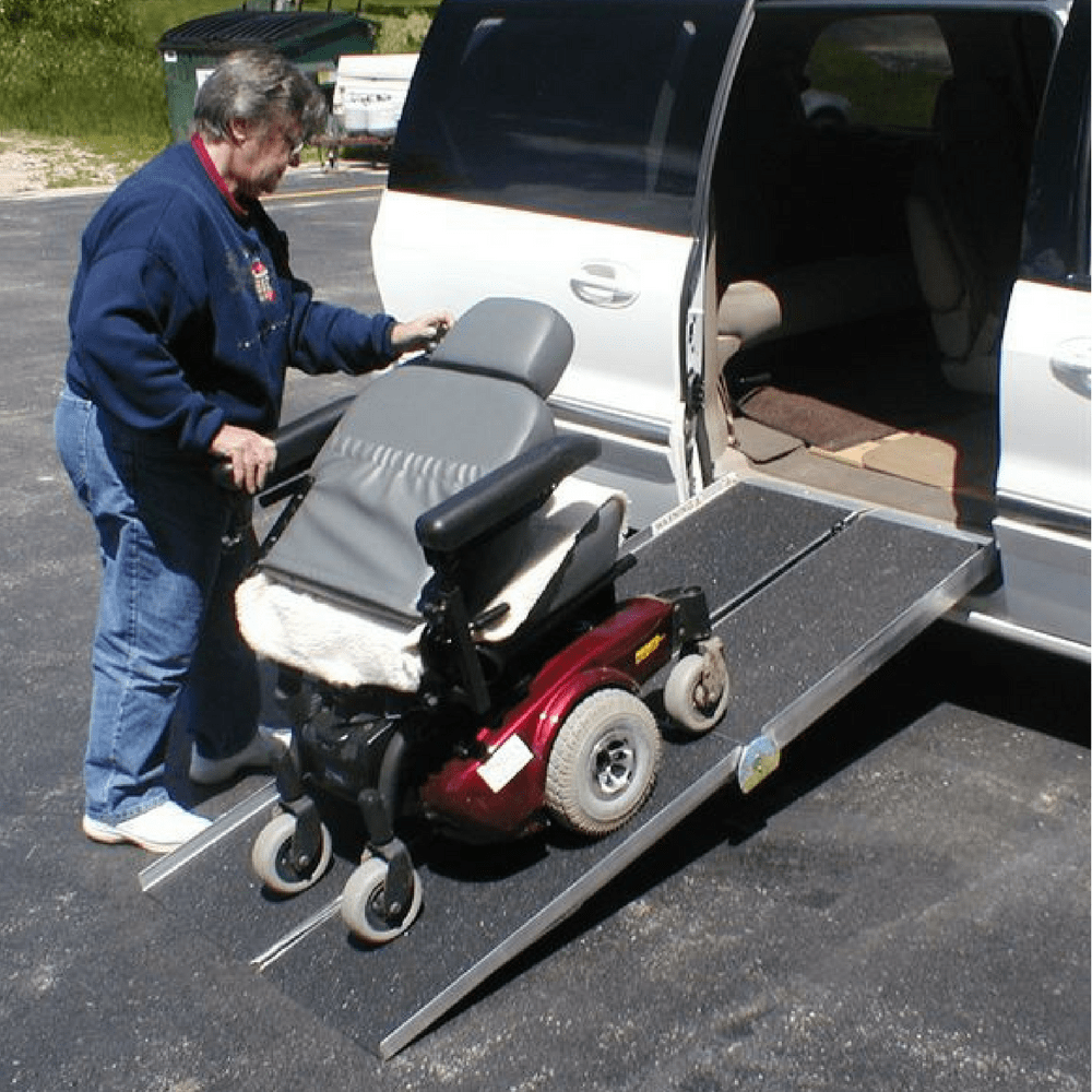 PVI Aluminium Multi-Fold Wheelchair Ramp, 220kg & 360kg Capacities - PVI - Ramp Champ