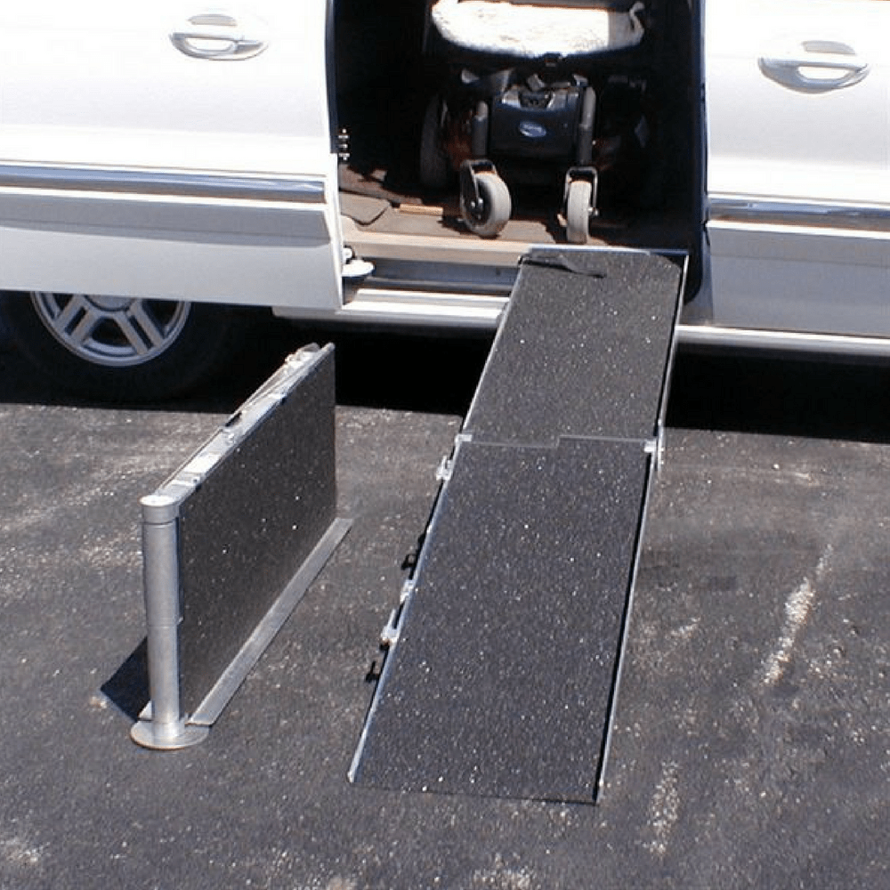 PVI Aluminium Multi-Fold Wheelchair Ramp, 220kg & 360kg Capacities - PVI - Ramp Champ