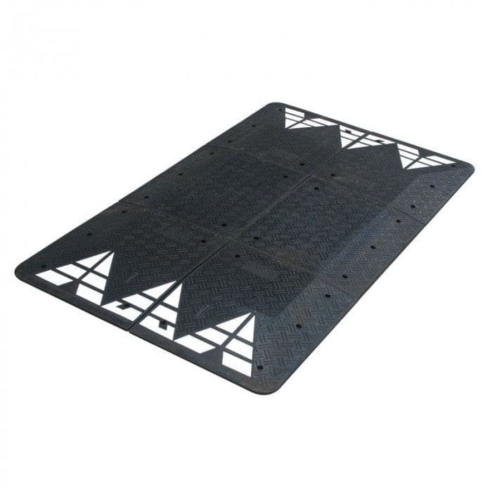 Barrier Group Durable Recycled Rubber Vehicle Speed Cushion - Barrier Group - Ramp Champ