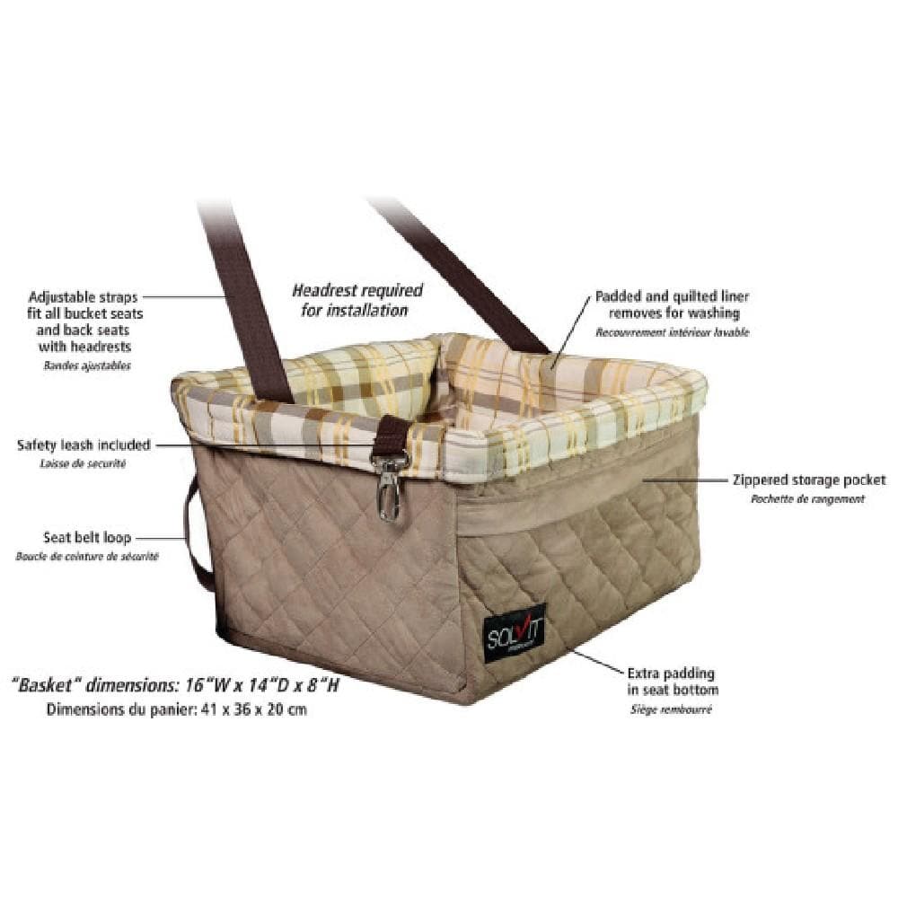 PetSafe Happy Ride™ Quilted Dog Safety Seat, 8kgs - Solvit - Ramp Champ