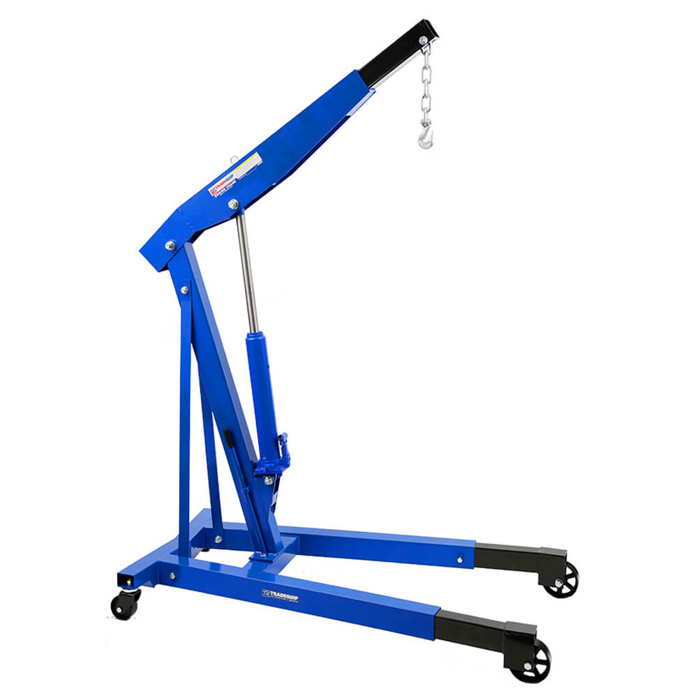 TradeQuip Workshop Equipment TradeQuip Industrial Engine Crane Hydraulic, 3 Tonne