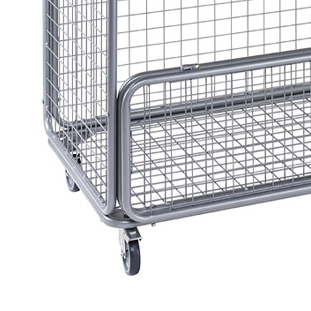 Troden Workshop Equipment Durolla Mesh Trolley with Folding Lid & Side
