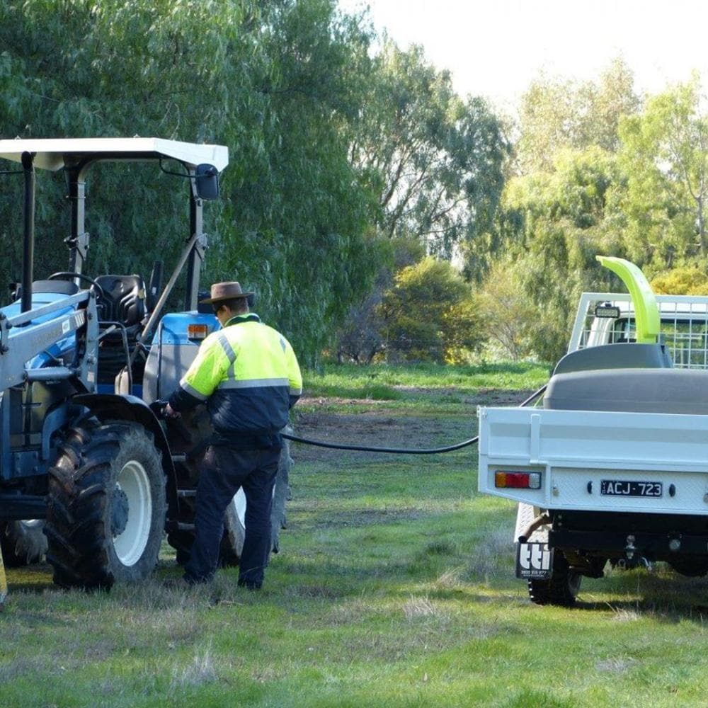 TTi Diesel-Captain 400L Standard Poly Diesel Ute Tank Kit - TTi - Ramp Champ