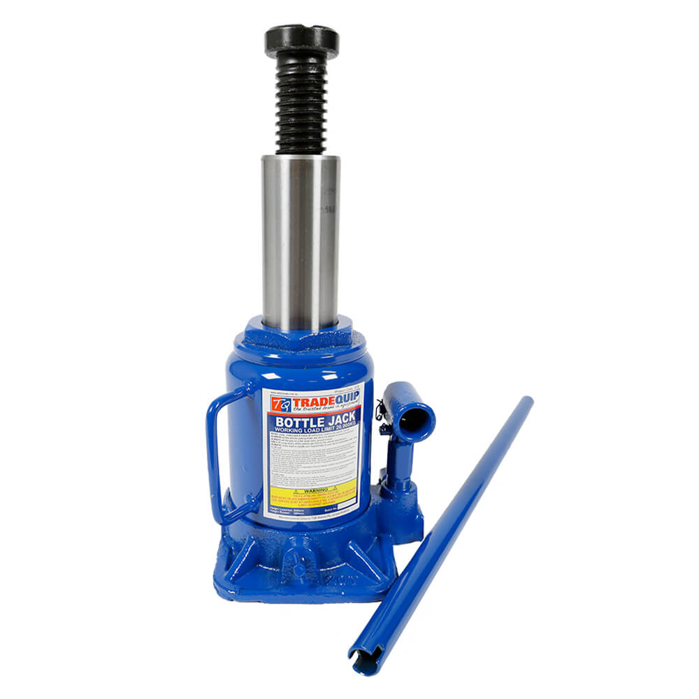 TradeQuip Workshop Equipment TradeQuip Low Profile Bottle Jack Squat Hydraulic, 20 Tonne