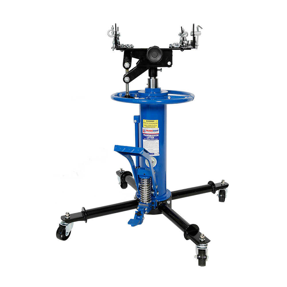 TradeQuip Workshop Equipment TradeQuip Transmission Lifter Hydraulic, 500kg 2-way Tilt