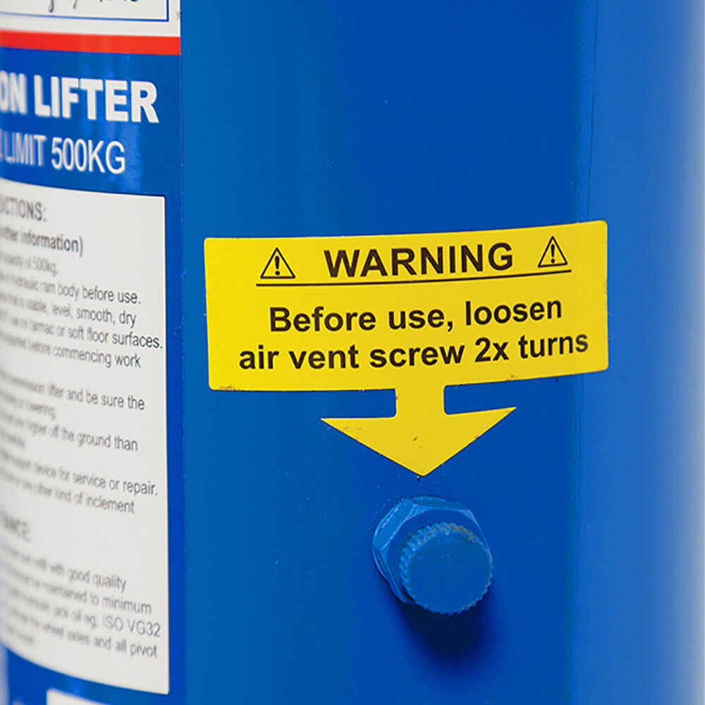 TradeQuip Workshop Equipment TradeQuip Professional Transmission Lifter Hydraulic, 500kg 4-way tilt