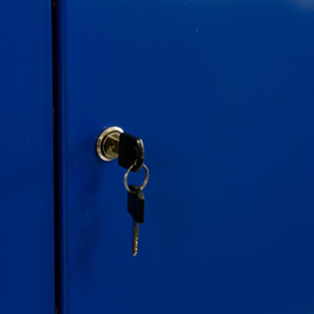 TradeQuip 3-Door Steel Wall Mounted Tool Cabinet - TradeQuip - Ramp Champ