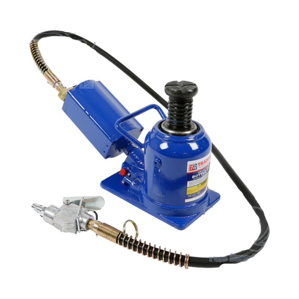 TradeQuip Bottle Jack Squat Air Hydraulic, 20 Tonne - TradeQuip - Ramp Champ