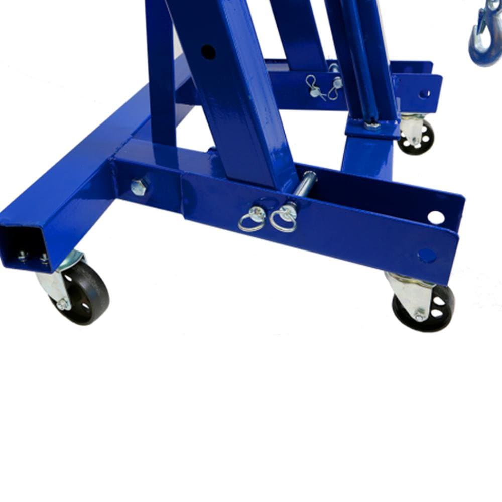 TradeQuip Dual Action Pump Foldable Engine Crane, 1.2 Tonne - TradeQuip - Ramp Champ