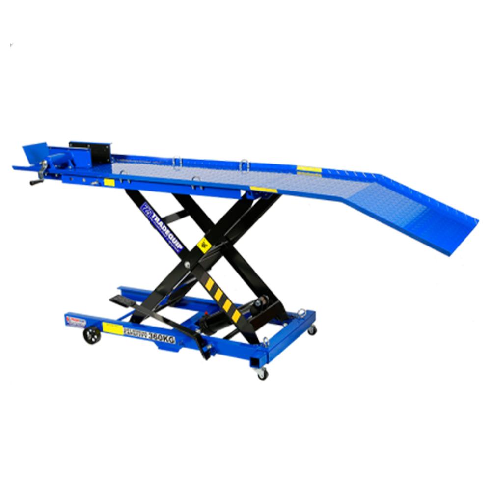 TradeQuip Manual-Hydraulic Motorcycle Lifter - TradeQuip - Ramp Champ