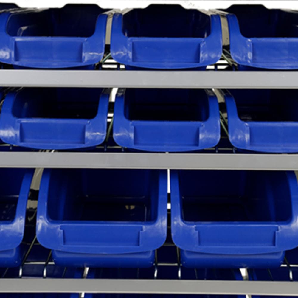 TradeQuip Parts Storage Bin Rack 22 Parts Bins - TradeQuip - Ramp Champ