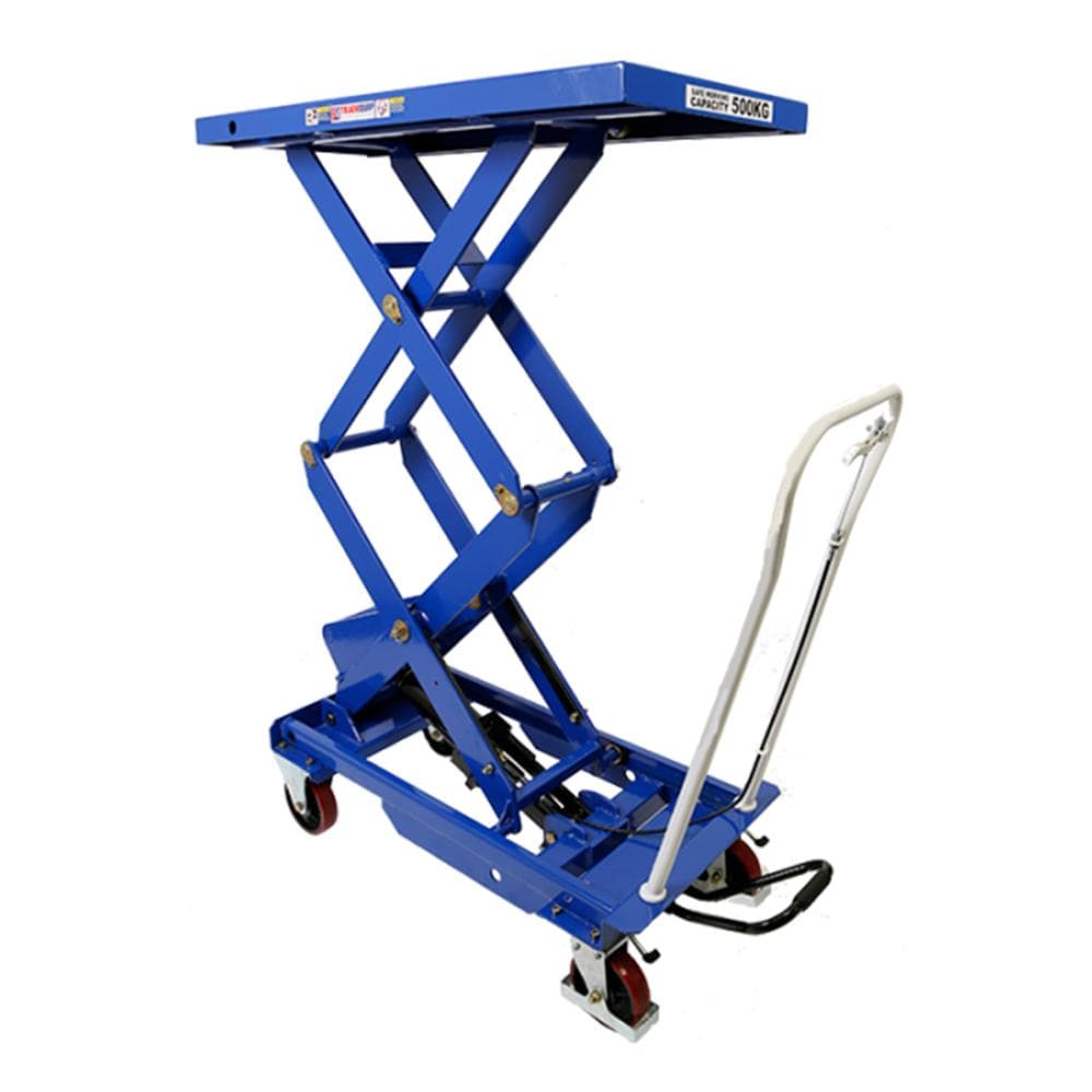 TradeQuip Professional High Lift Scissor Lift Workshop Trolley - TradeQuip - Ramp Champ
