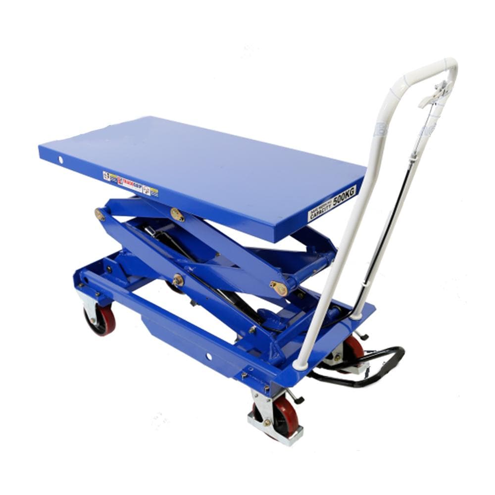 TradeQuip Professional High Lift Scissor Lift Workshop Trolley - TradeQuip - Ramp Champ