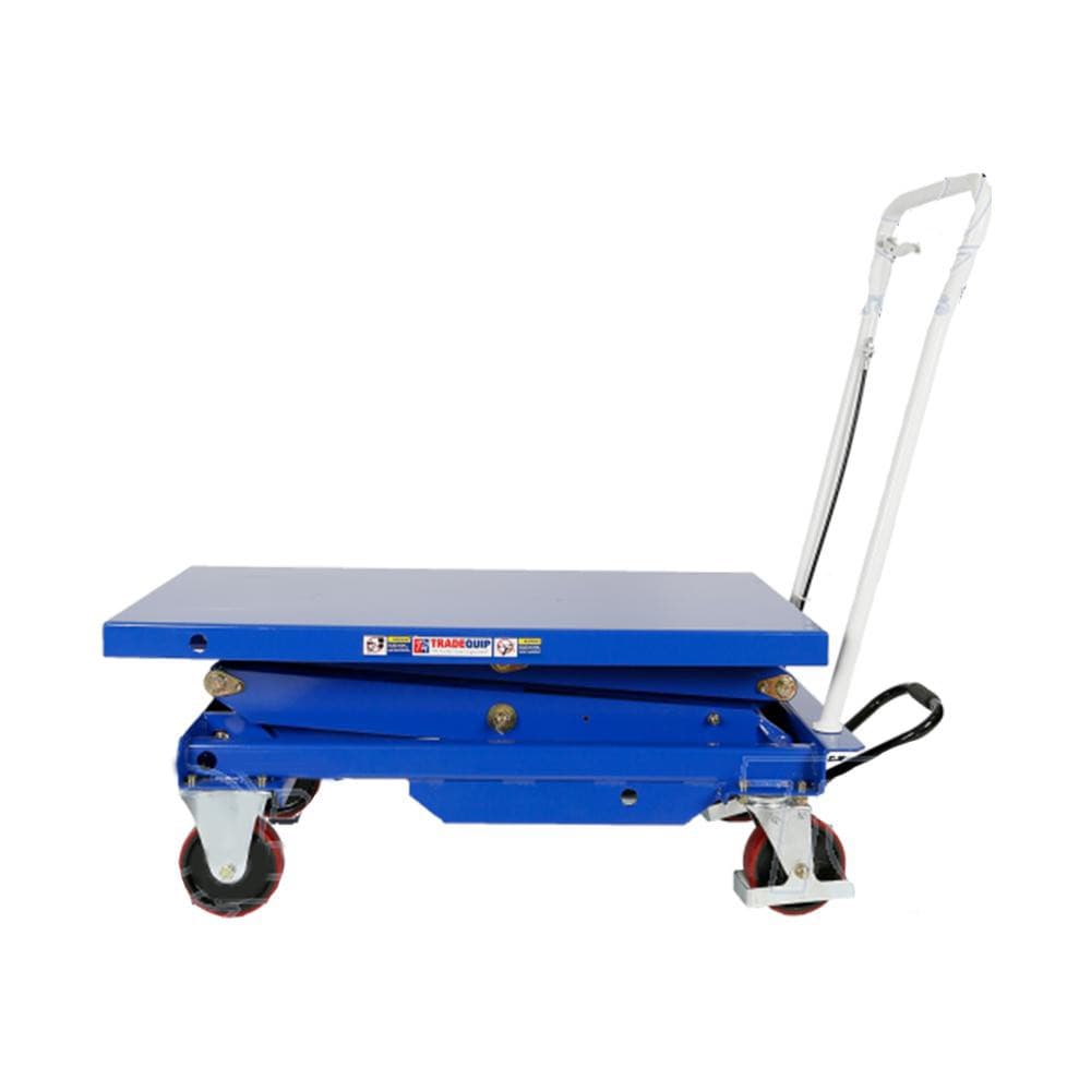 TradeQuip Professional High Lift Scissor Lift Workshop Trolley - TradeQuip - Ramp Champ