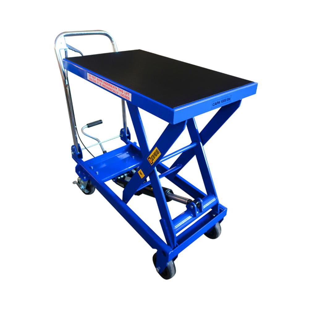 TradeQuip Scissor Lift Hydraulic Workshop Trolley, 450Kg - TradeQuip - Ramp Champ
