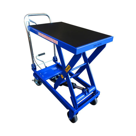 TradeQuip Scissor Lift Hydraulic Workshop Trolley, 450Kg - TradeQuip - Ramp Champ