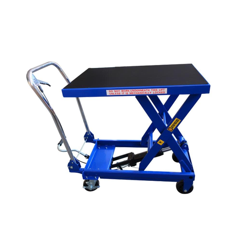 TradeQuip Scissor Lift Hydraulic Workshop Trolley, 450Kg - TradeQuip - Ramp Champ