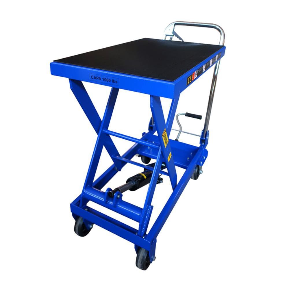 TradeQuip Scissor Lift Hydraulic Workshop Trolley, 450Kg - TradeQuip - Ramp Champ