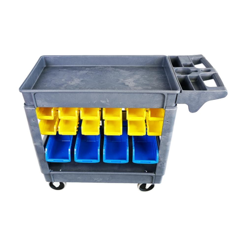 TradeQuip Workshop Trolley 30 Parts Bins - TradeQuip - Ramp Champ