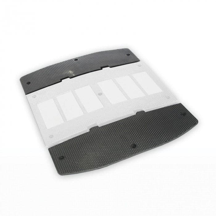 Barrier Group Heavy Duty Rubber Traffic Calming Hump - Barrier Group - Ramp Champ