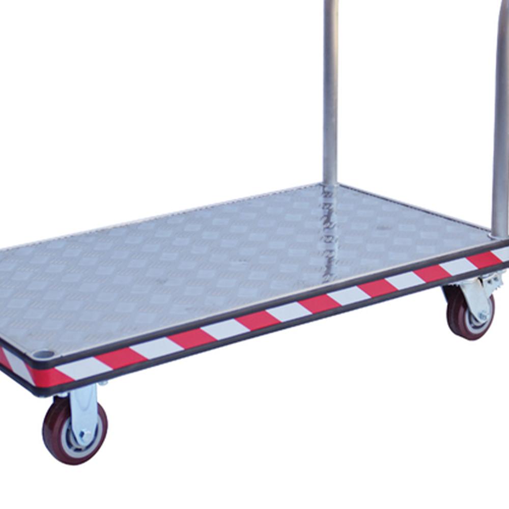 Troden Workshop Equipment Troden Aluminium Platform Trolley w/ Removable Handle, 500kg Capacity