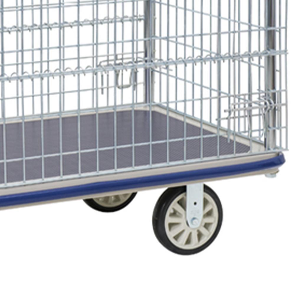 Troden Workshop Equipment Troden Extra Large Prestige Platform Trolley with Cage, 500kg Capacity