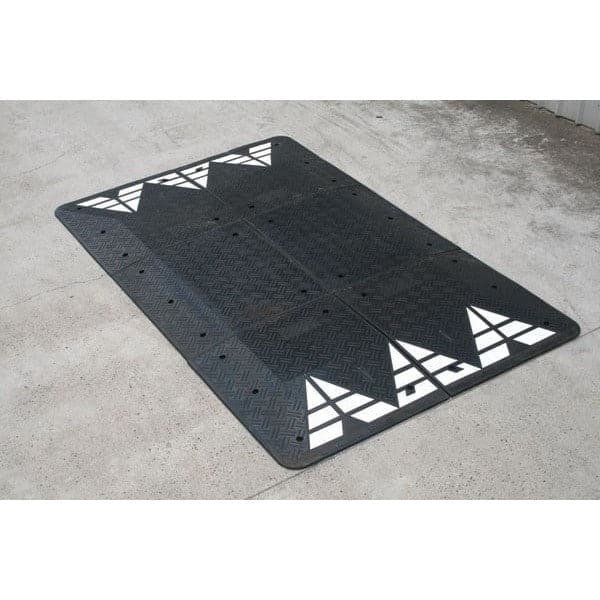 Barrier Group Durable Recycled Rubber Vehicle Speed Cushion - Barrier Group - Ramp Champ
