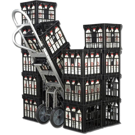 Rotacaster Milk Crate Rotatruck (narrow) Hand Trolley, 150kg Capacity - Rotacaster - Ramp Champ