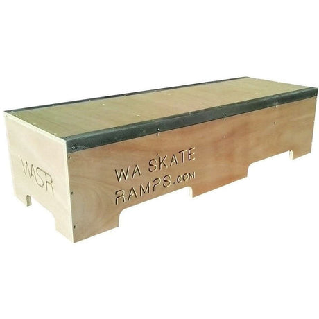 WA Skate Ramps 1.2m Long Skateboard Ledge Grind Box (4ft Long) - WA Skate Ramps - Ramp Champ