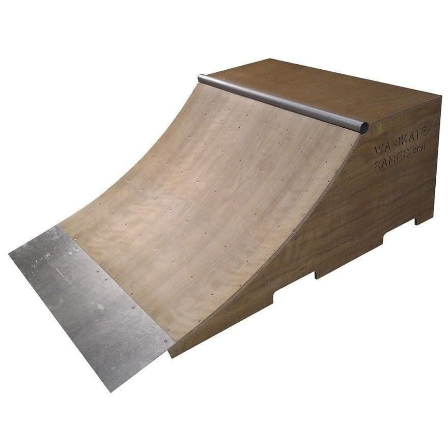 WA Skate Ramps 60cm x 1.2m Quarter Pipe Ramp (2ft High x 4ft Wide) - WA Skate Ramps - Ramp Champ