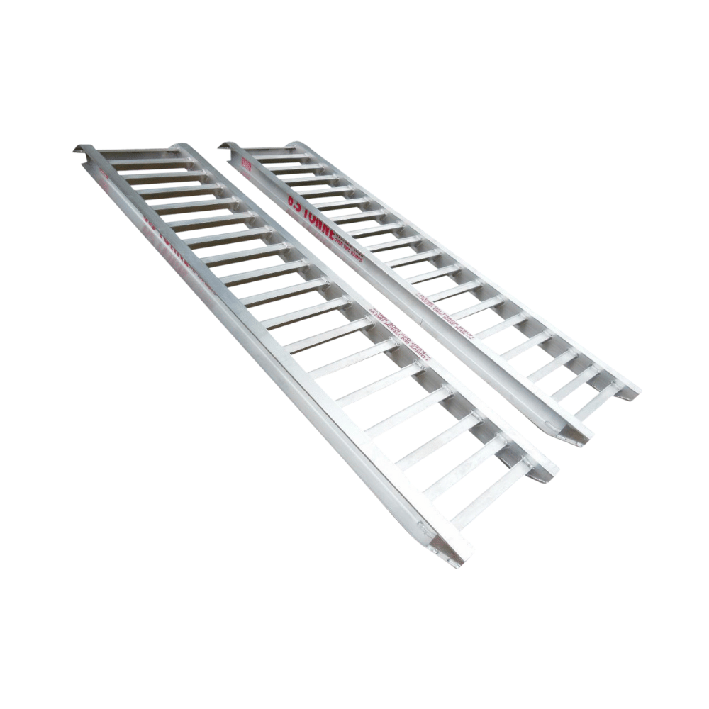 1 tonne loading ramps side view