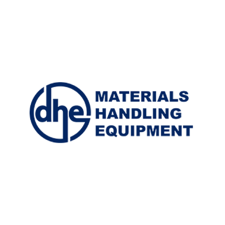 DHE materials handling logo