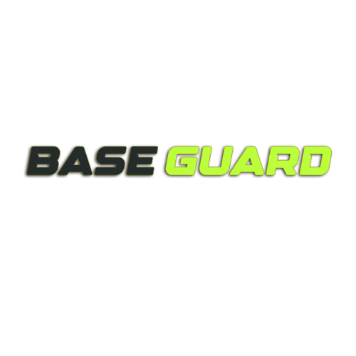 Base guard logo in black and green colour
