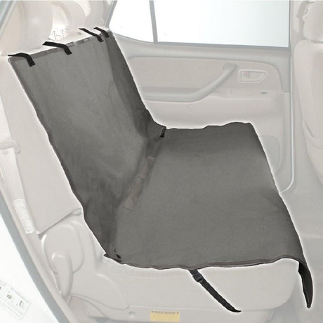 solvit bench seat cover on rear seat of car