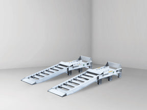 Sureweld Truck Wheel Riser Ramps For Front Wheels, pair, on stands