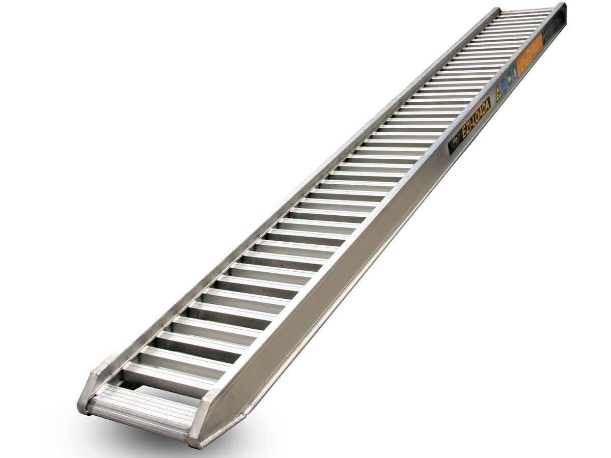 Digga Ezi-Loada 3.5-tonne aluminium loading ramp, single ramp on white