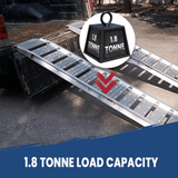 Heeve 1.8 Tonne x 370mm Aluminium Loading Ramps