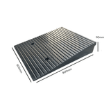 Heeve Car & Truck 110mm Heeve 800mm Heavy-Duty Solid Vehicle Rubber Ramps - Pair