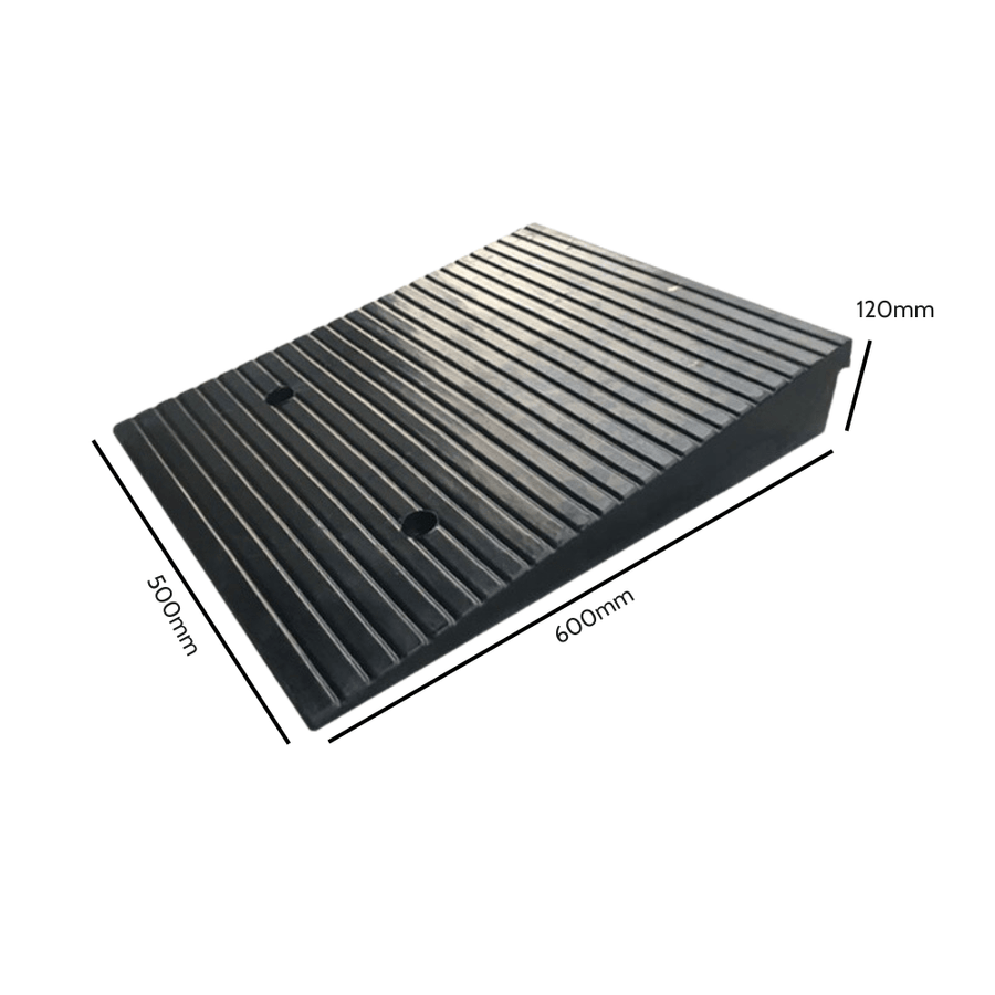 Heeve 600mm Heavy-Duty Solid Vehicle Rubber Ramps - Pair – Ramp Champ