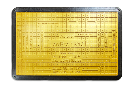 Oxford Plastics LowPro 15/10 trench cover seen from above