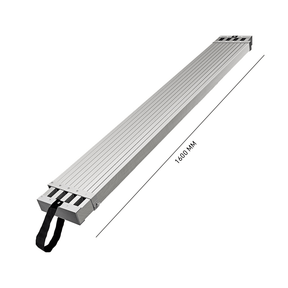 Heeve 300kg Aluminium Skid-Proof Telescopic Scaffolding Plank - plank with 1600 mm length dimension line