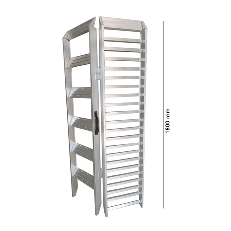 Heeve Motorcycle Ramp Heeve 500kg Folding Motorcycle Ramp with Premium Walk Ramp