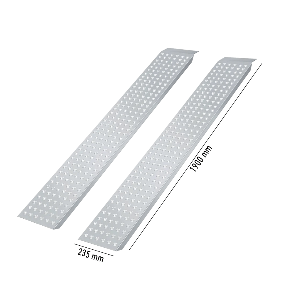 Heeve Car & Truck Loading Ramps Heeve 1.9m x 1000kg Rigid Aluminium Loading Ramps