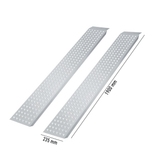 Heeve Car & Truck Loading Ramps Heeve 1.9m x 1000kg Rigid Aluminium Loading Ramps