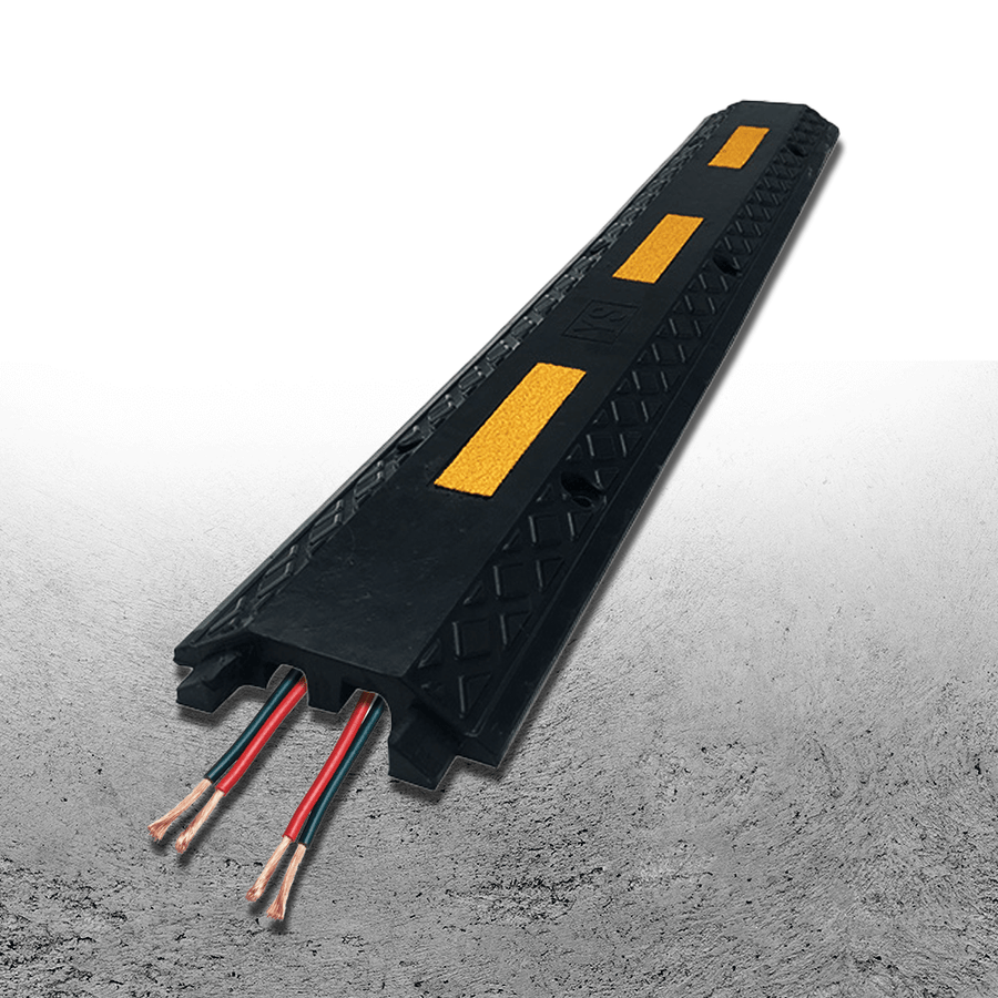 Heeve 2-Channel Drop Over Rubber Cable Protector Ramp – Ramp Champ