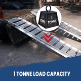 Heeve 1 Tonne 2.1m x 330mm Aluminium Loading Ramps