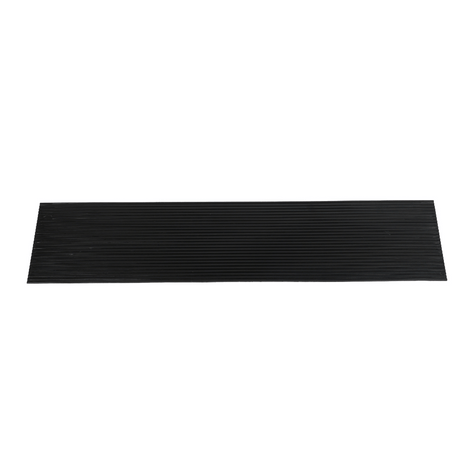 Heeve Threshold Ramp Heeve 900mm Solid Rubber Threshold  Ramp