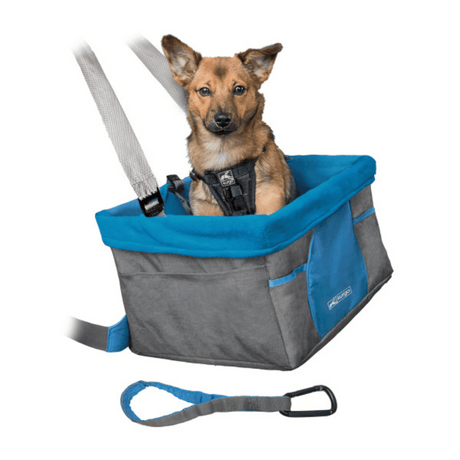 PetSafe® Pet Products Heather Booster Seat, Charcoal/Blue